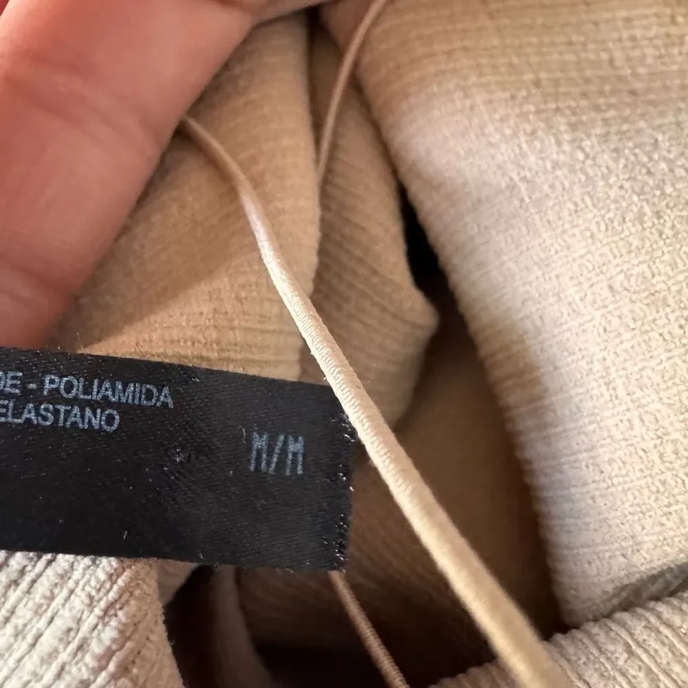 Urban Outfitters Tan Chemise with Spaghetti Straps